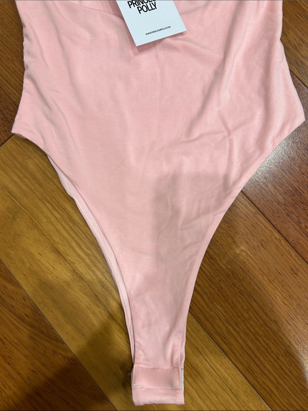 Ladies size 4 new with tags princess Polly pink bodysuit - Picture 3 of 12